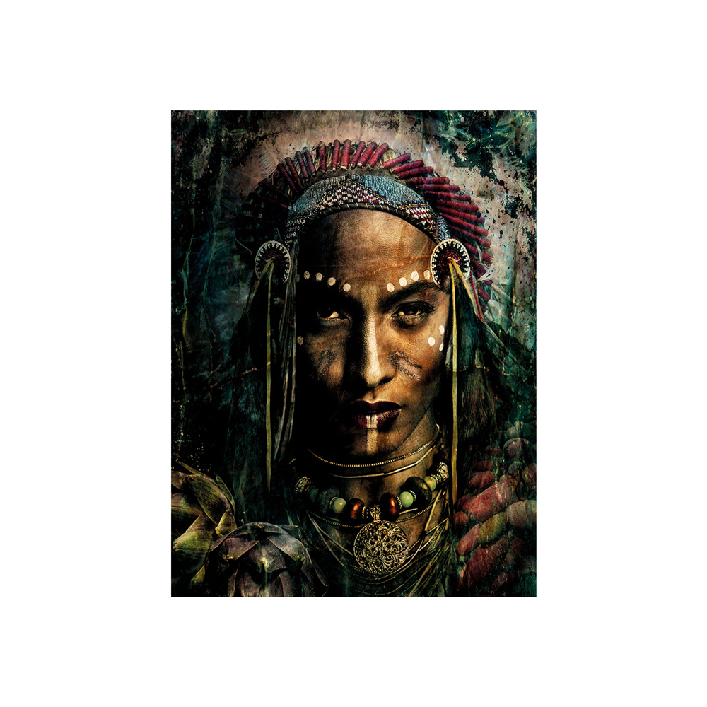 Artwood - INDIAN PORTRAIT 100x150 cm