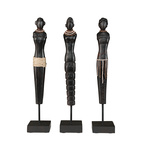 Artwood - African Ladies 3-Set