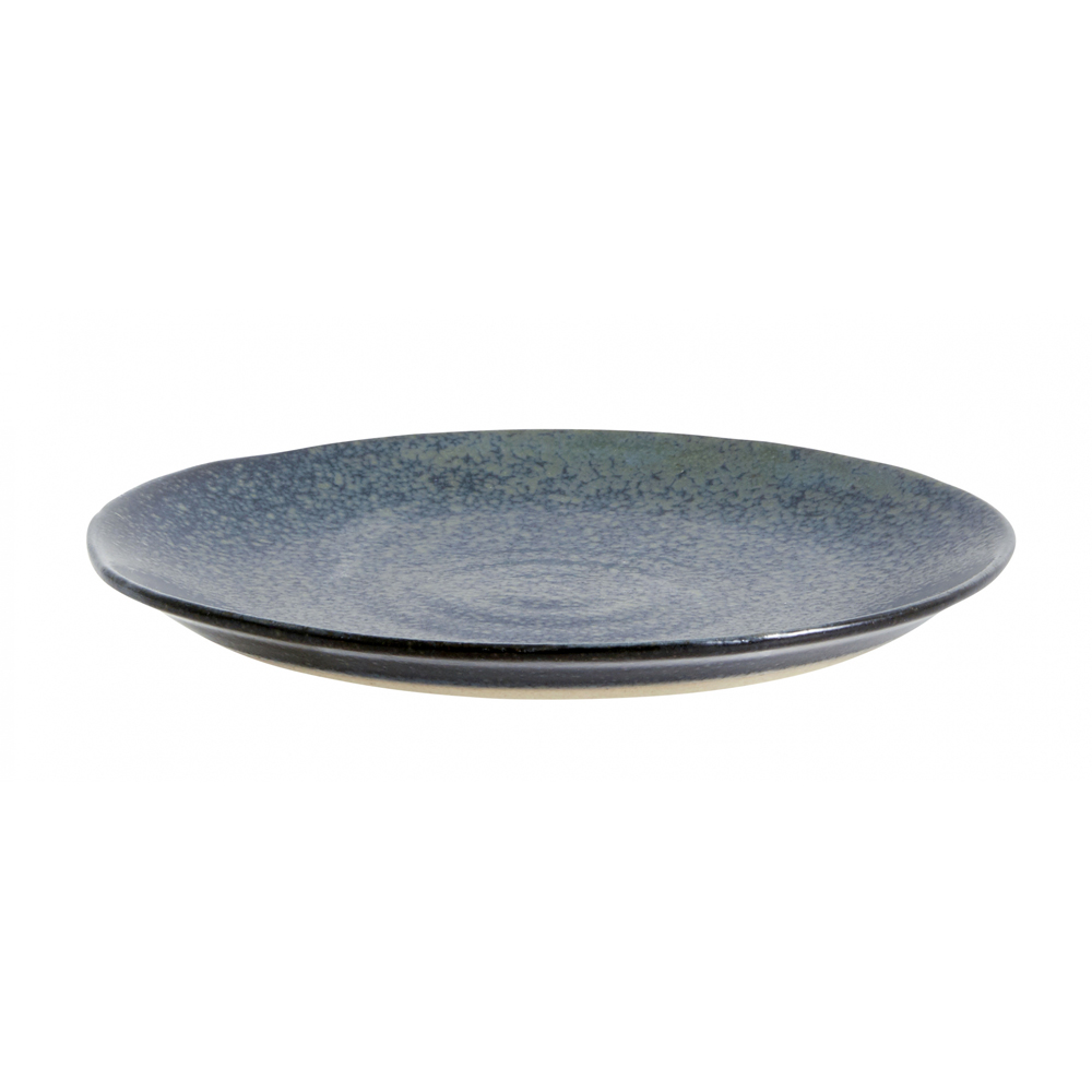 GRAINY saucer/cake plate, dark blue