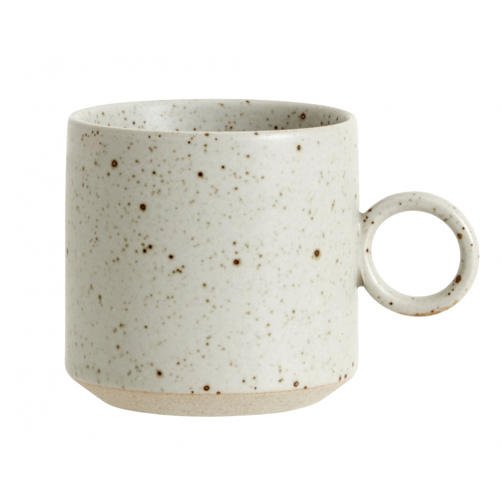 Nordal - GRAINY cup w. handle, sand