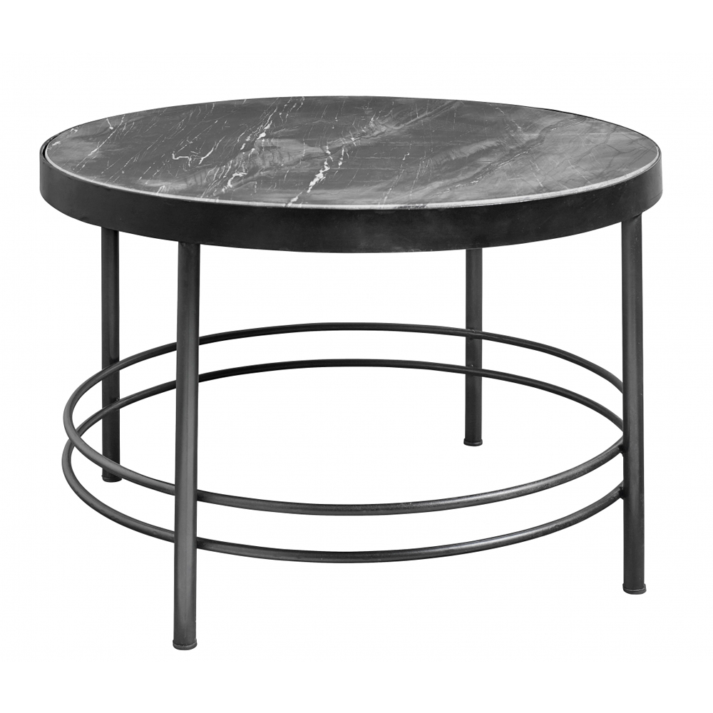 Nordal - MIDNIGHT coffee table, black marble