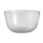 Nordal - Airy Bowl W/Bubbles, Clear