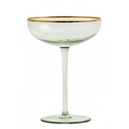 Nordal - Greena Cocktail Glass W. Gold Rim