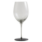 Nordal - Bobble Wine Glass W. Black Stem