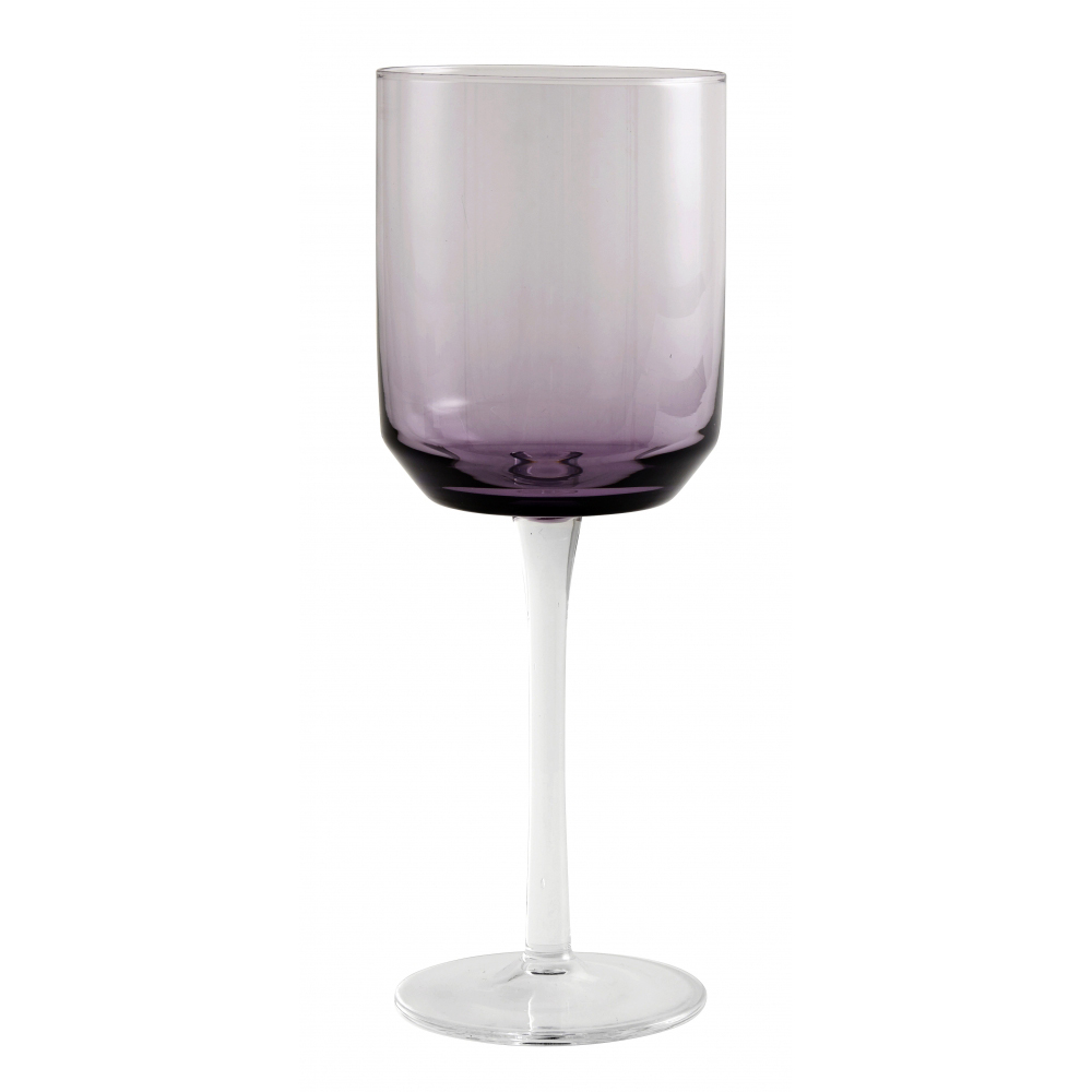 RETRO red wine glass, purple