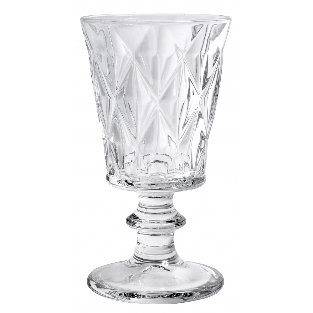 Nordal - DIAMOND red wine glass, clear
