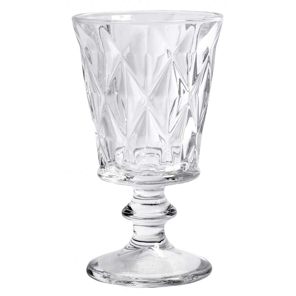 Nordal - DIAMOND white wine glass, clear