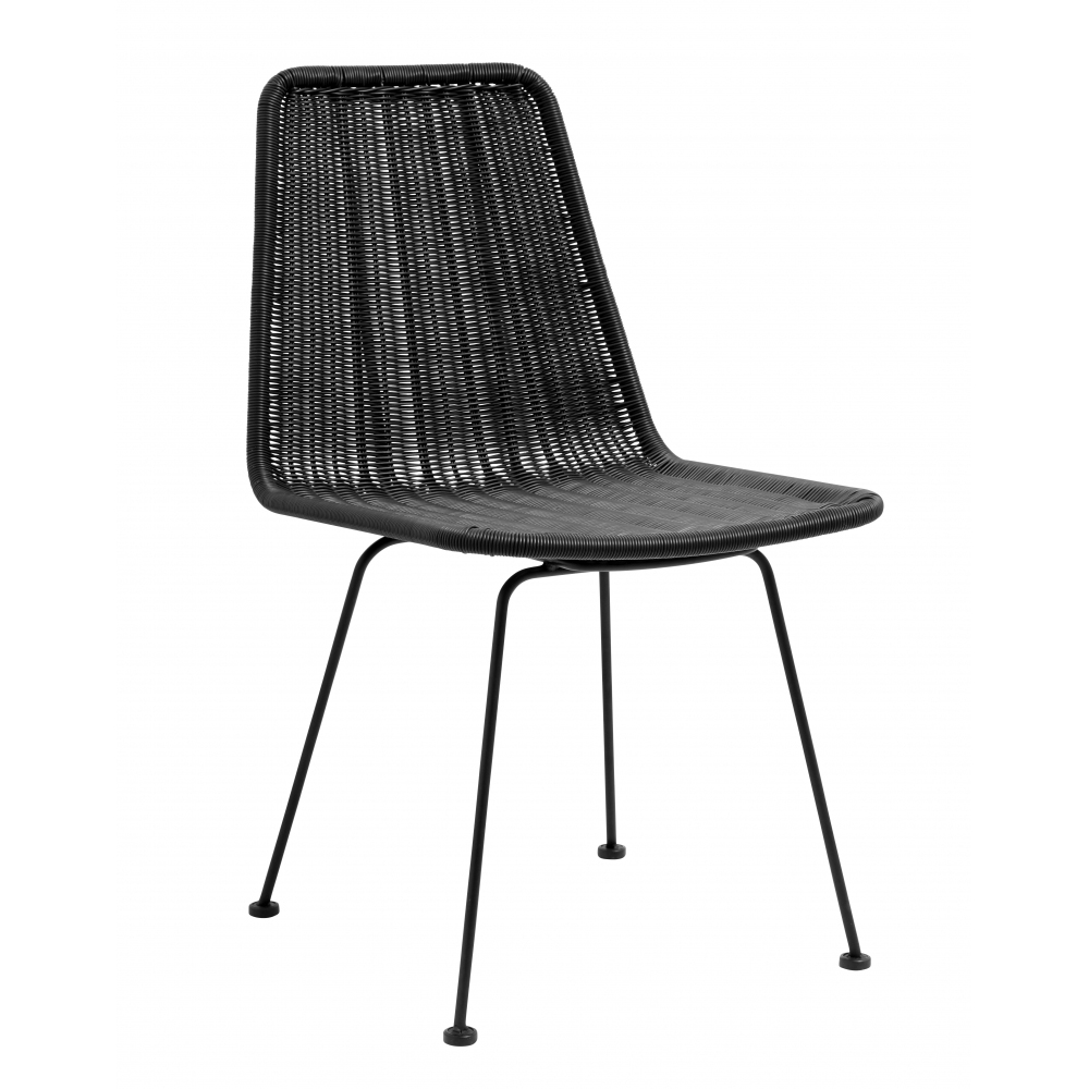 Nordal - IRONY dining chair, black