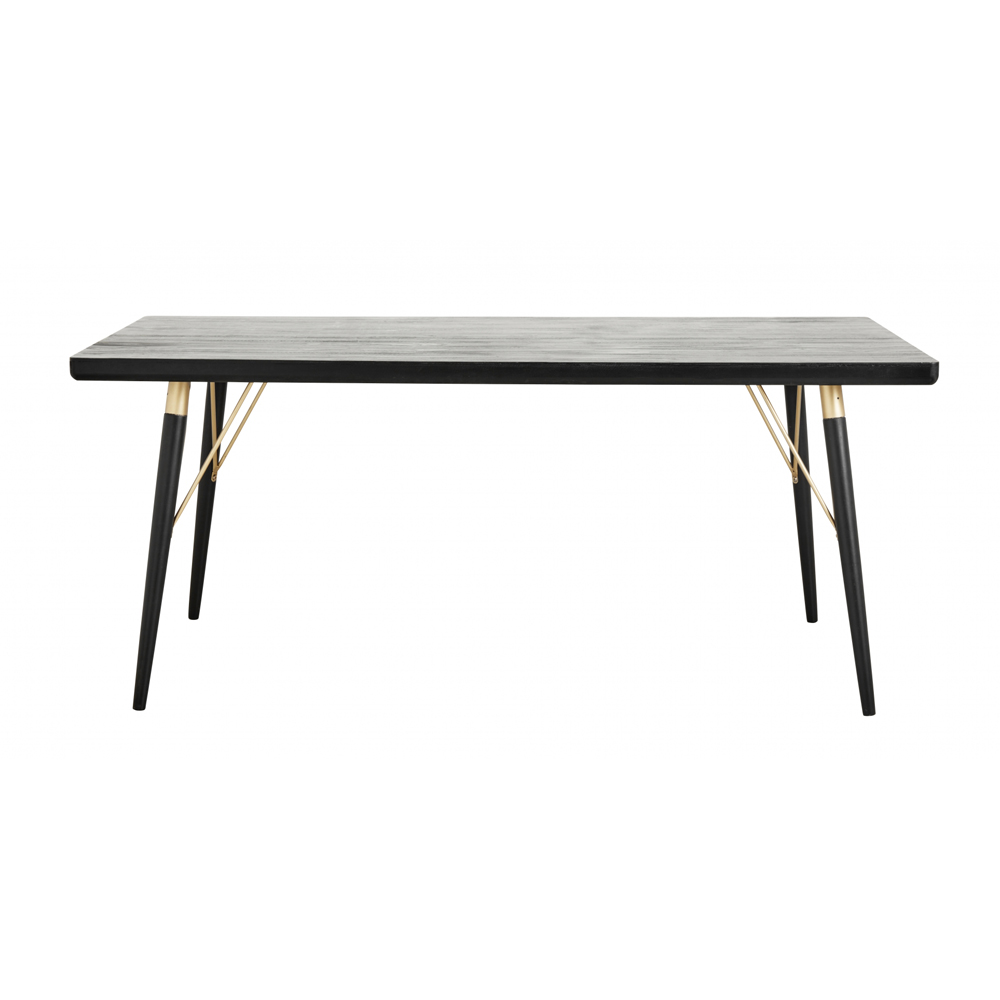 Nordal - Dining table, black wood