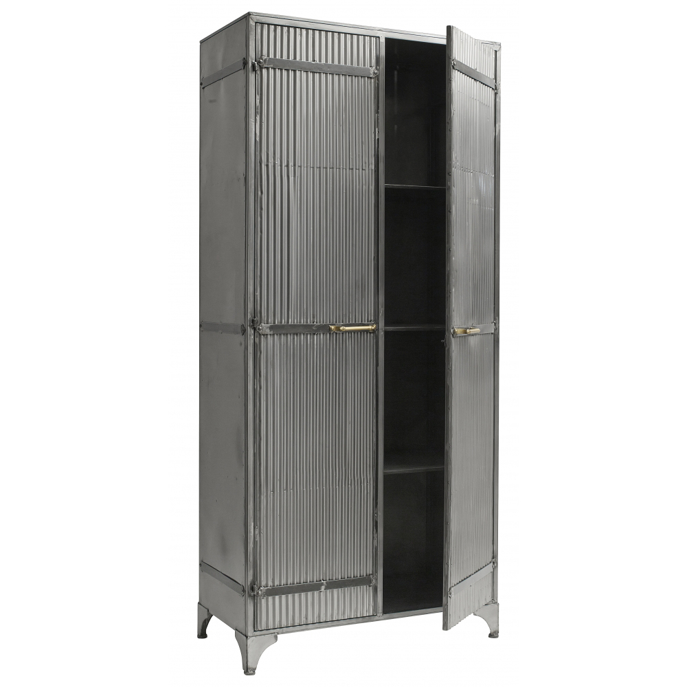 DOWNTOWN cabinet for clothes, grey