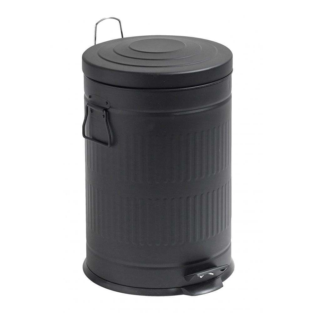 Nordal - Trash Can, Black, Round, 20L