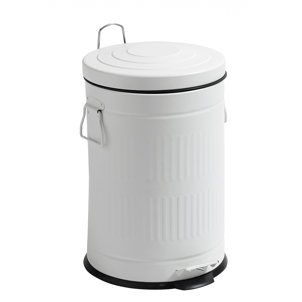 Nordal - Trash Can, White, Round, 20L