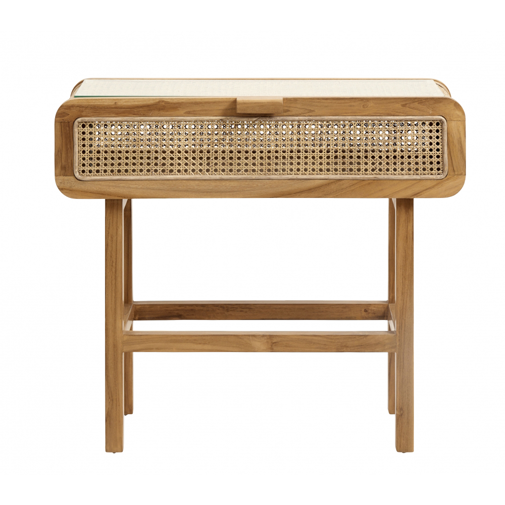 Nordal - Merge Console, Nature W/Rattan