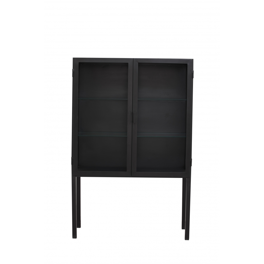 GRADE display cabinet, 2 doors, black