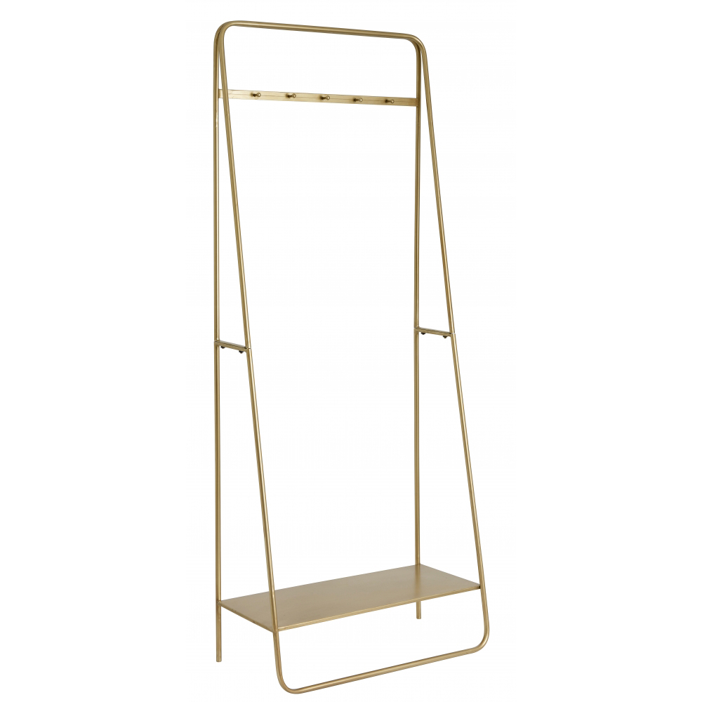 Nordal - Coat rack/hanger, metal, gold