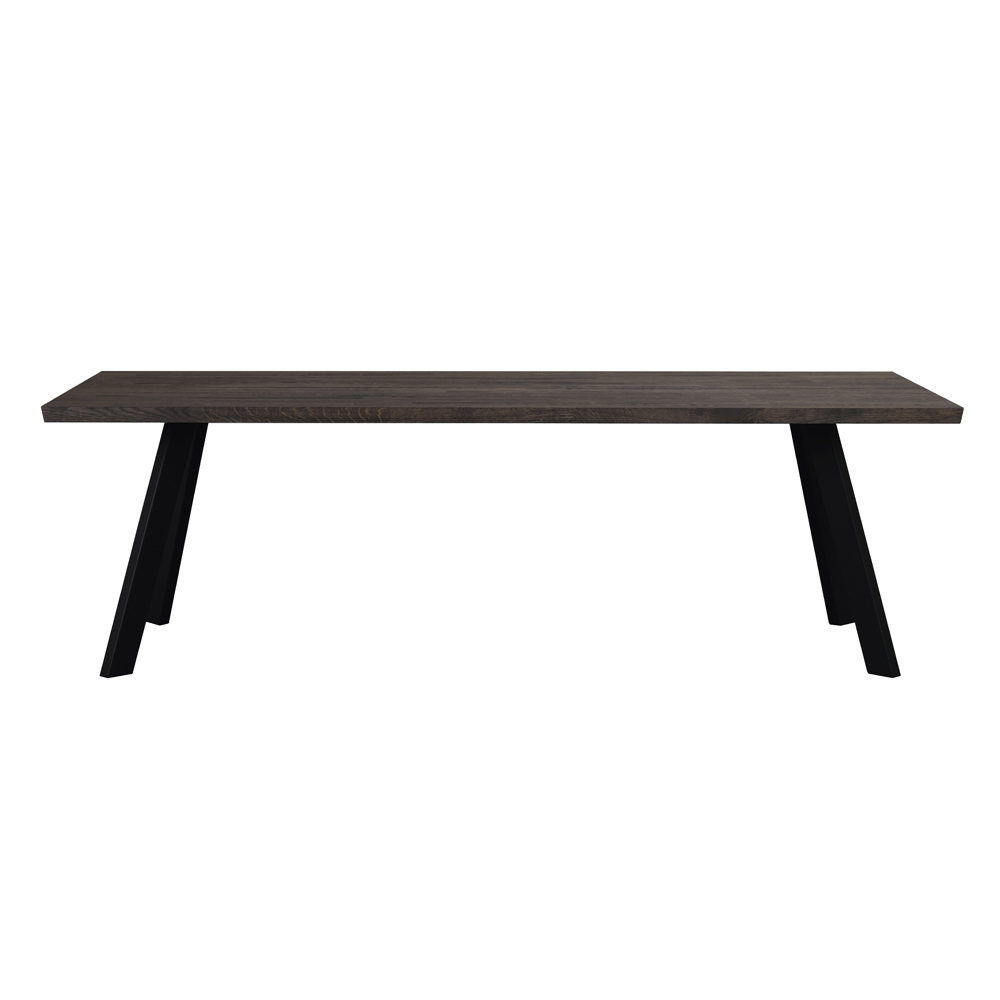 Rowico - Fred matbord 240 mörkbrun ek/svart
