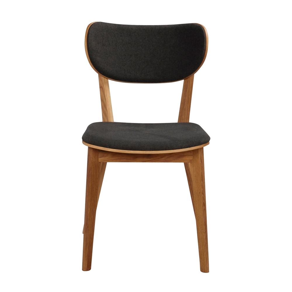 Rowico Home - Kato stol lackad ek/Grå