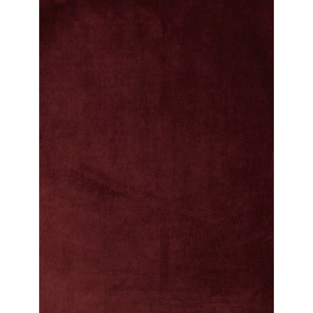 Rowico - Sierra stol röd sammet/svarta metall ben