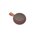 Kreafunk - aGO, plum w. rose gold grill, Mini Bluetooth-högtalare
