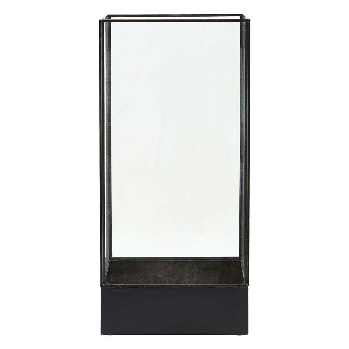 House Doctor - Display box, Plant, Svart antikvitet, 21x21x45 cm