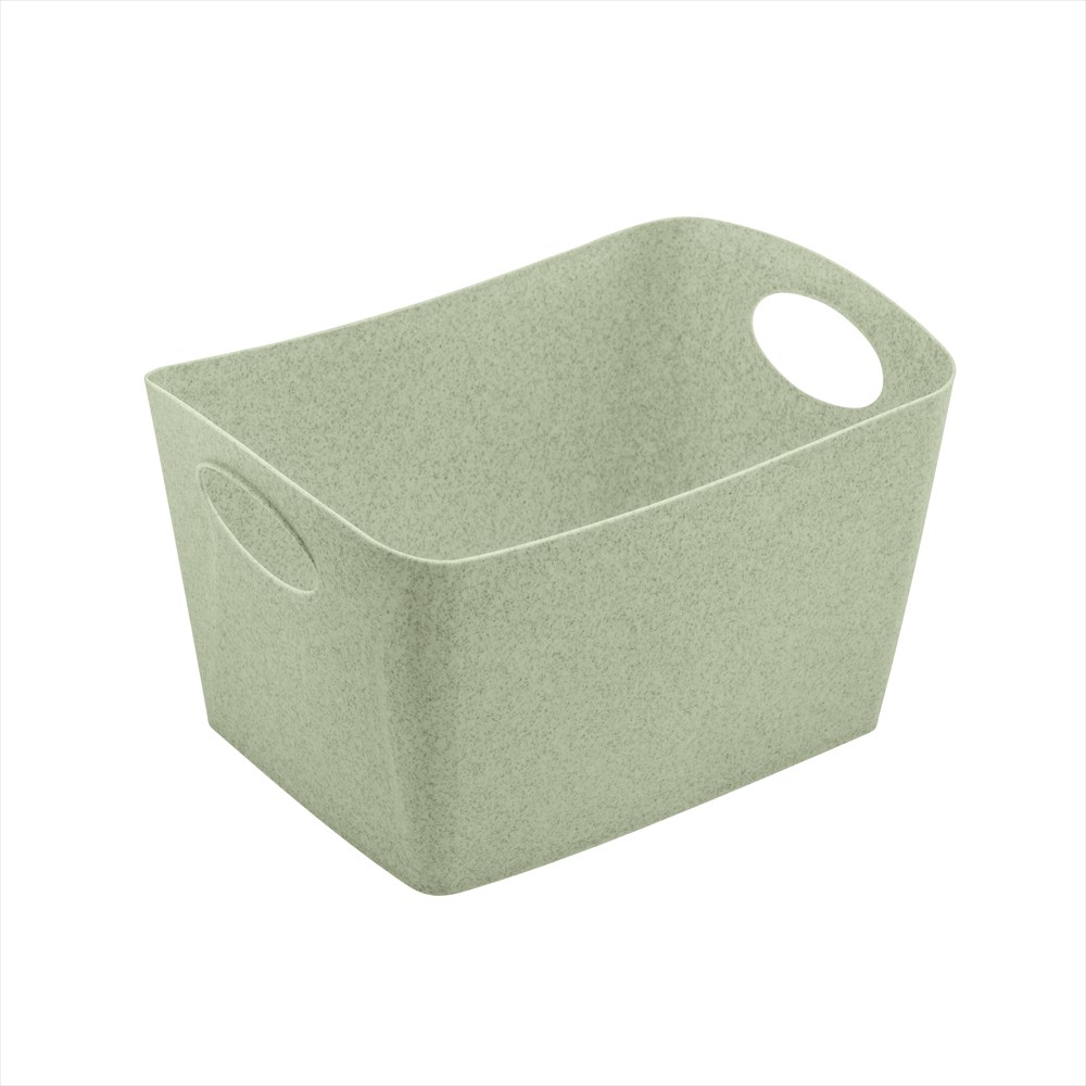 Koziol - BOXXX S, Förvaringslåda 1L, Organic grön