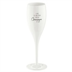 Koziol - Champagneglas 100Ml 6-Pack Life Is Better With Champagne