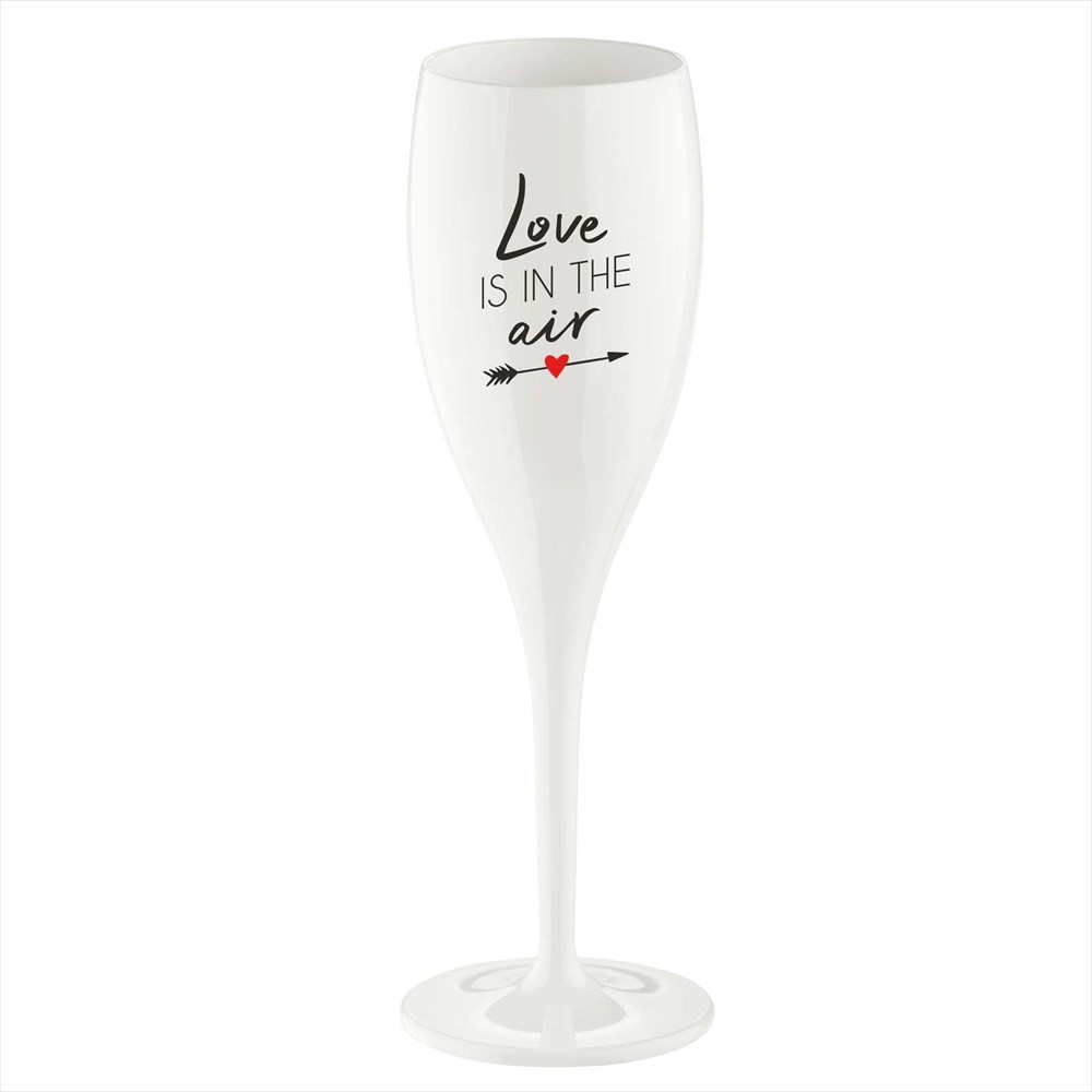 Koziol - Champagneglas 100ml 6-pack LOVE IS IN THE AIR