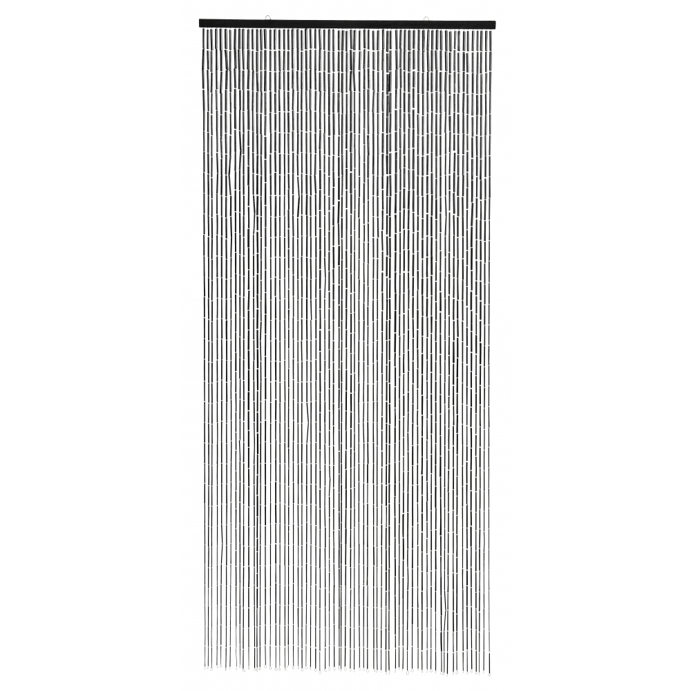 Nordal - Bamboo curtain w. 90 strings, black