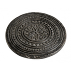 Nordal - Stone Coaster, Round, Carved