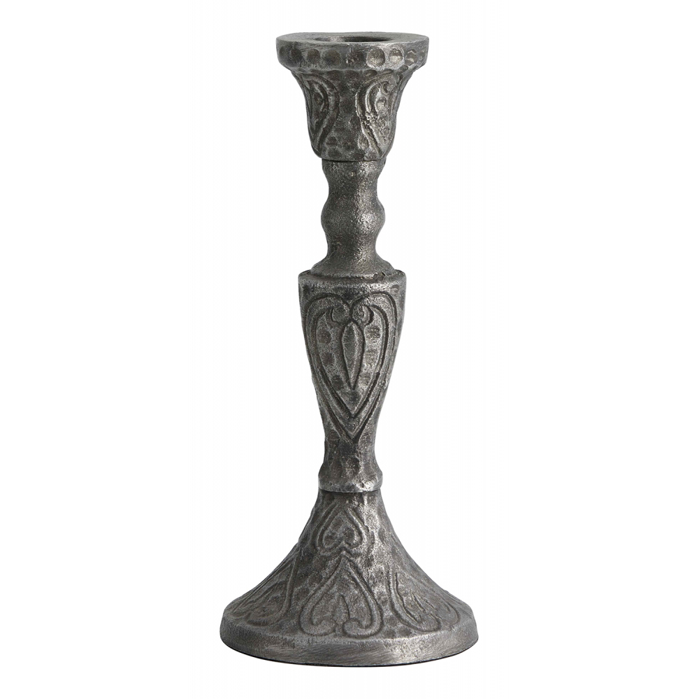 BALTA candle holder, antique grey