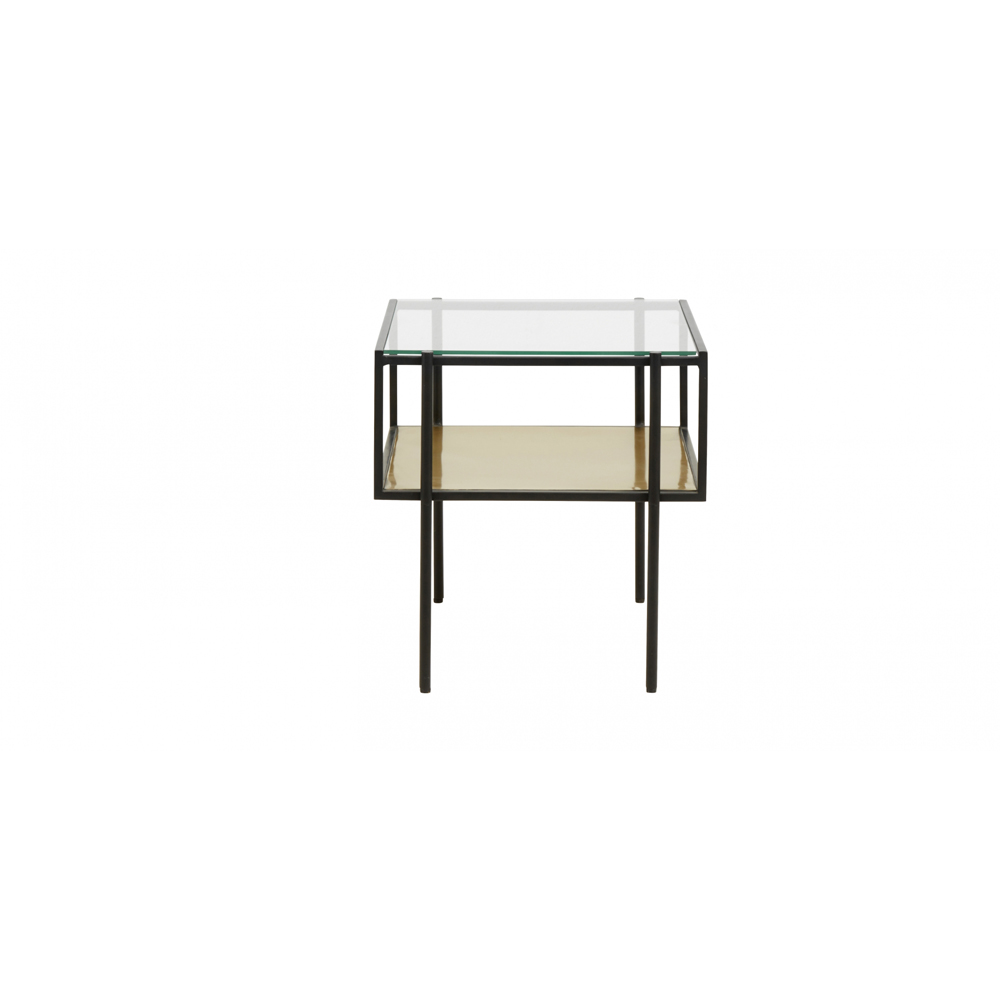 Nordal - Parana Coffee Table, S, Golden/Clear