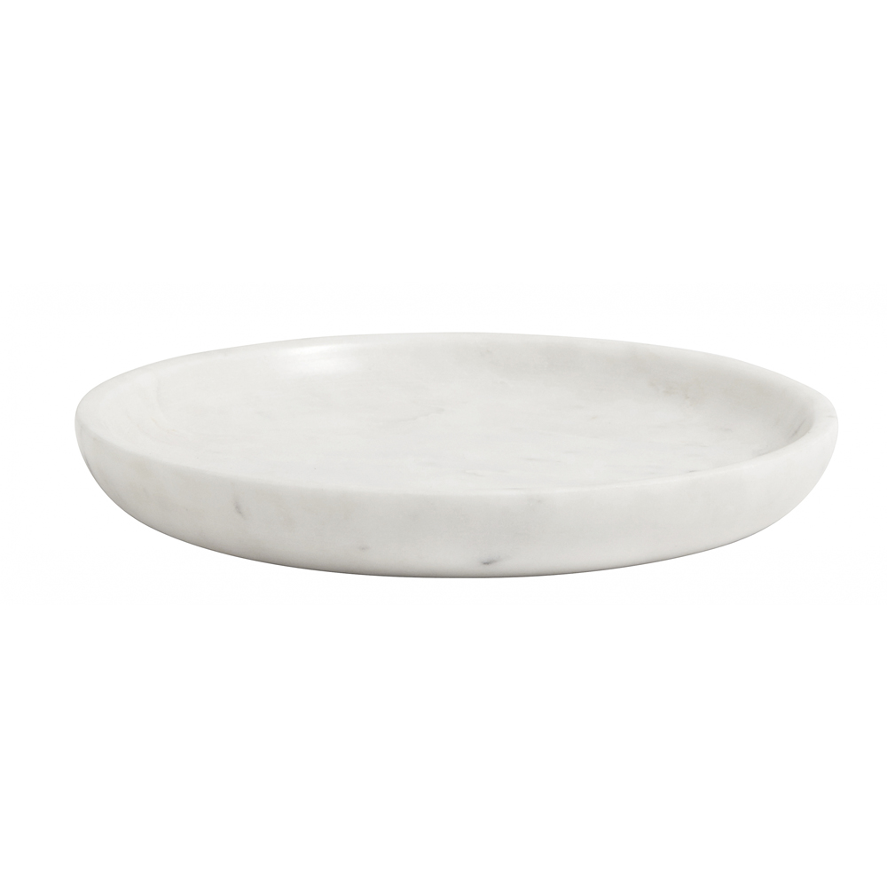 Nordal - Dish, Small, White Marble