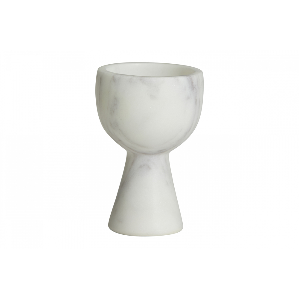 Nordal - Isop Egg Cup, White Marble
