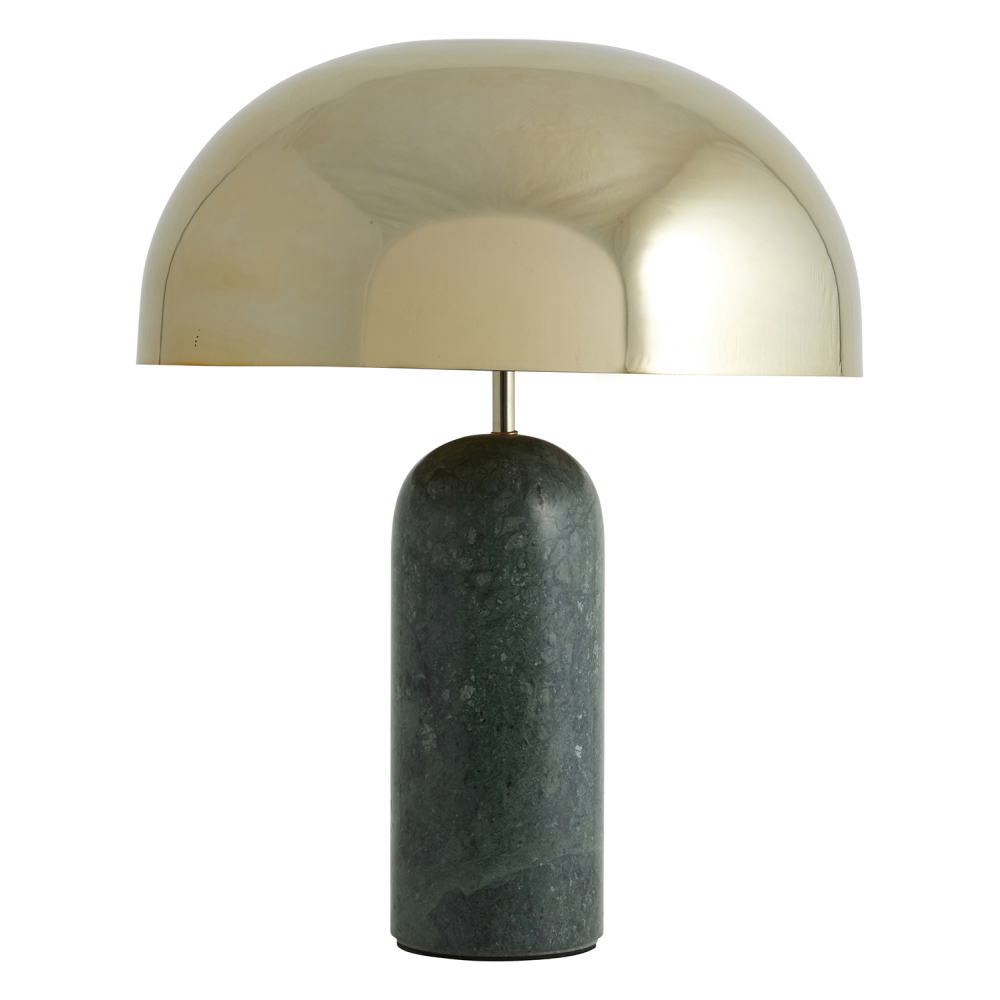 ATLAS table lamp w/green marble