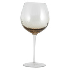 Nordal - Garo Wine Glass, Brown