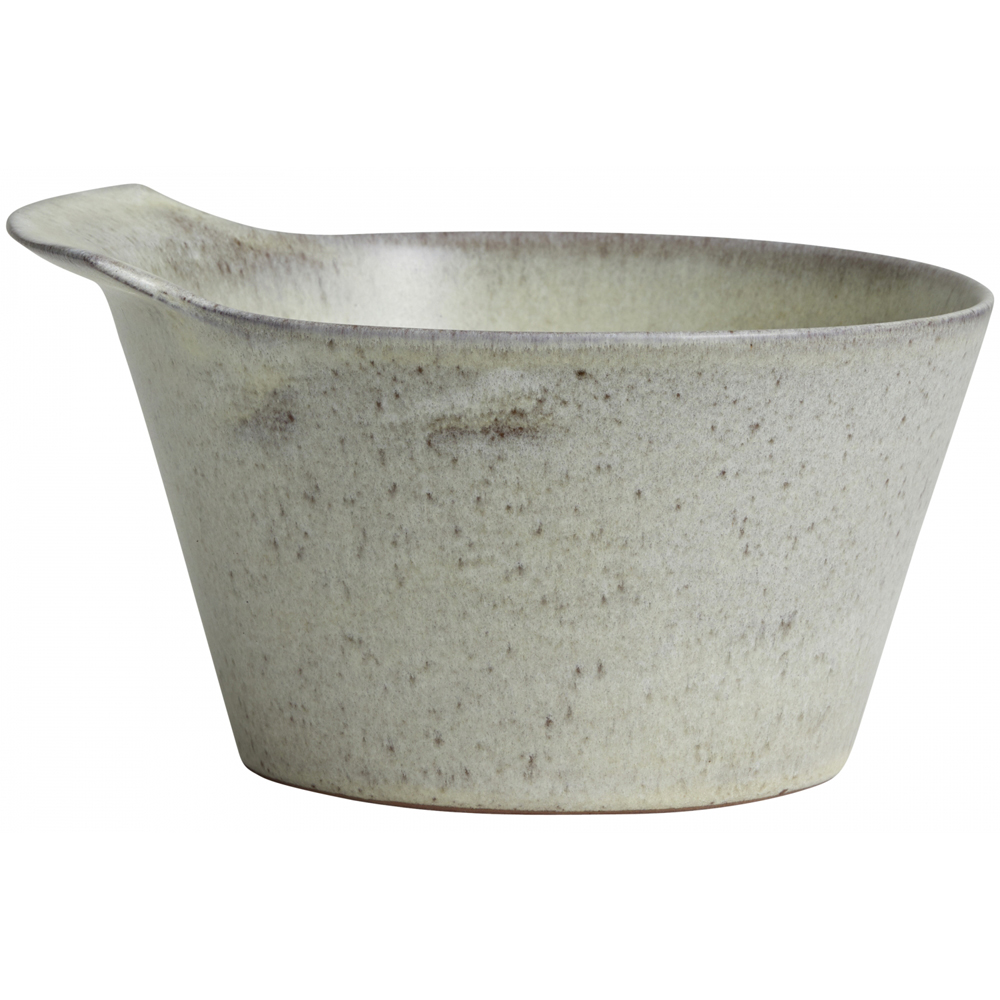 Nordal - Torc Ceramic Bowl, M, Off White Glaze