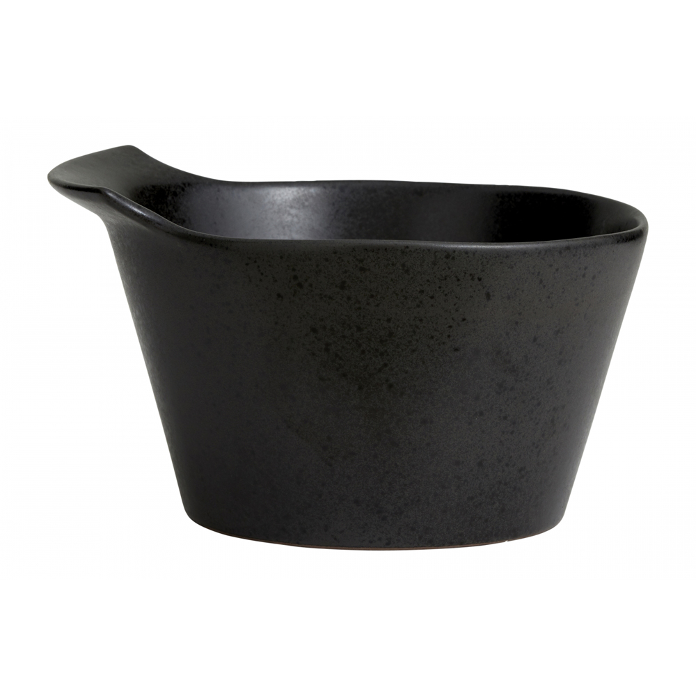 Nordal - TORC ceramic bowl, M, black glaze