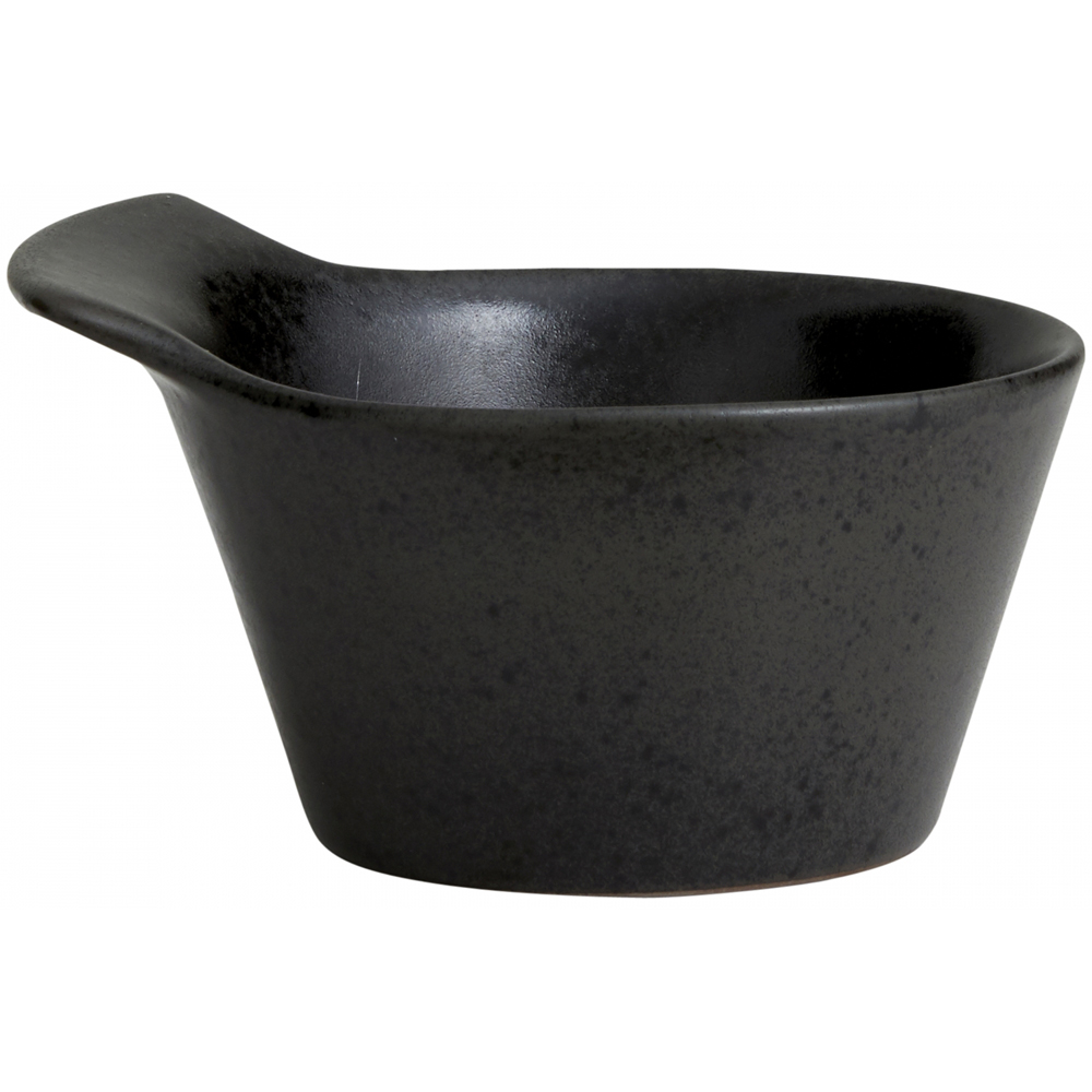Nordal - Torc Ceramic Bowl, S, Black Glaze