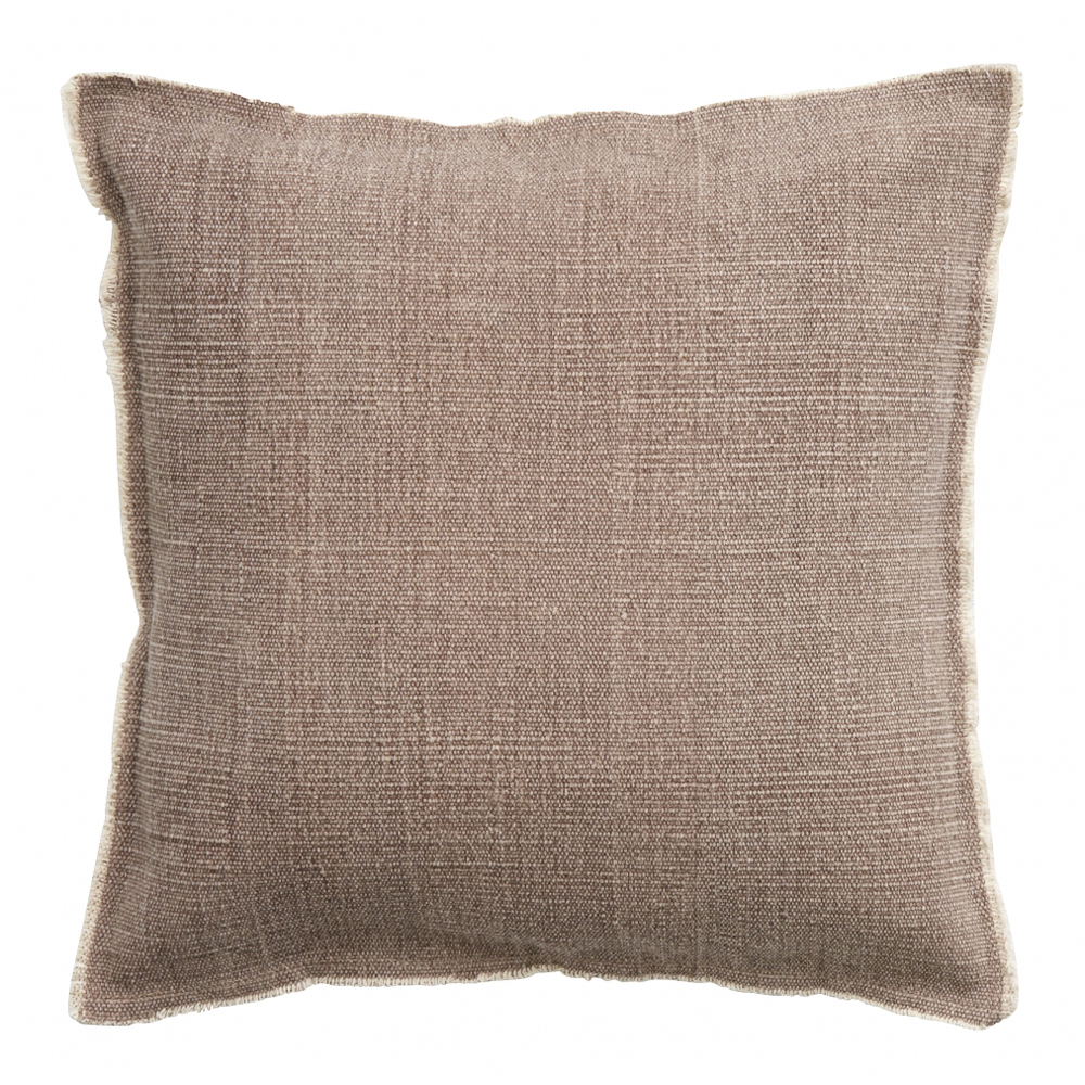 Nordal - Cushion cover, dusty rose, canvas backin