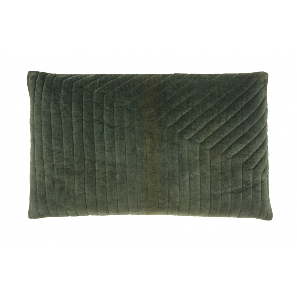 Nordal - Canus Cushion Cover, Dark Green Velvet