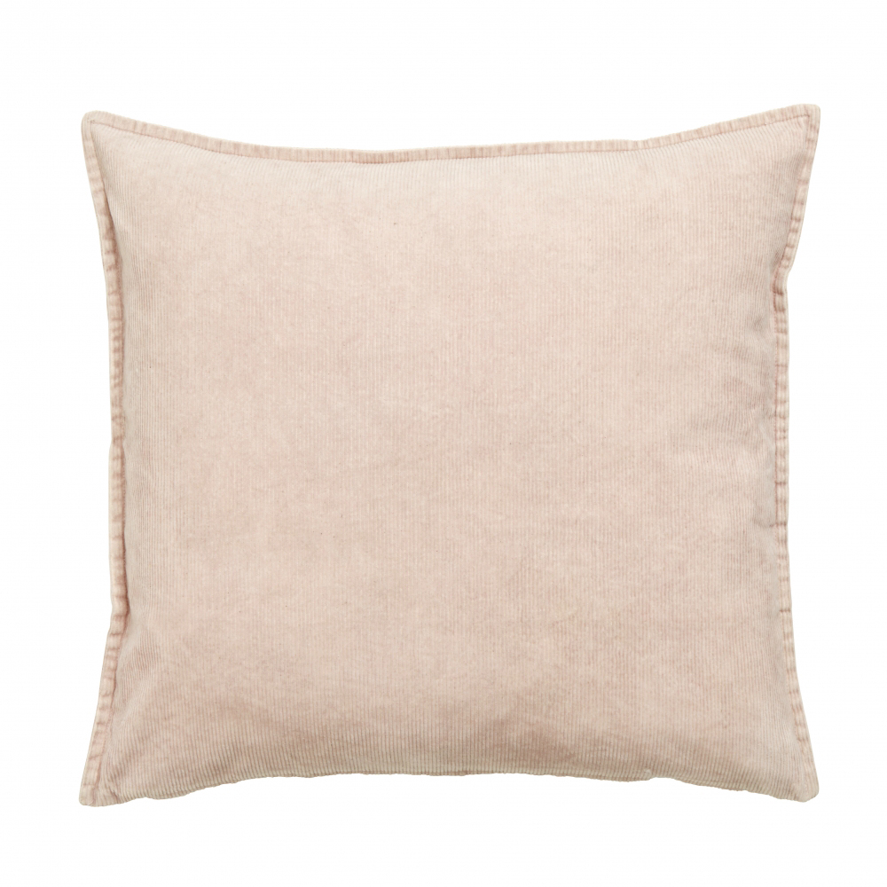 Nordal - Cushion cover, light pink, corduroy