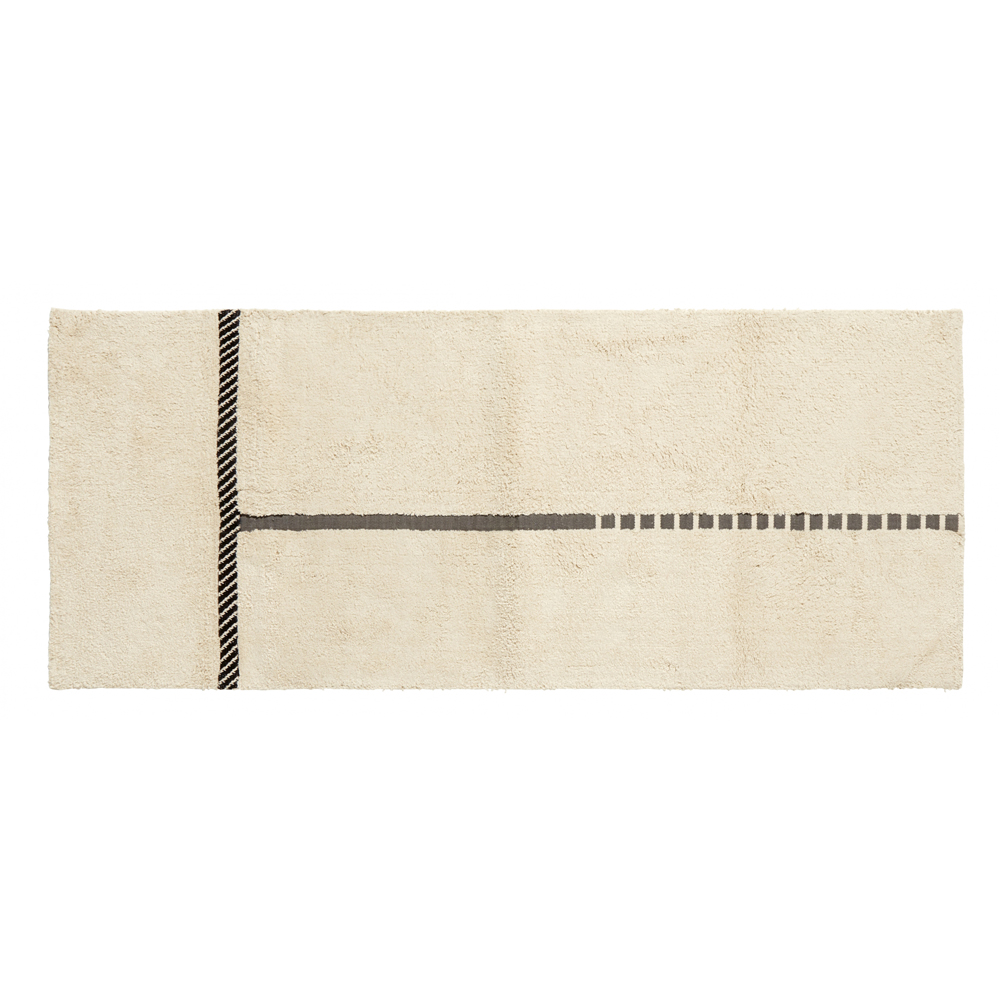 Nordal - ZENIA, tufted cotton rug, square