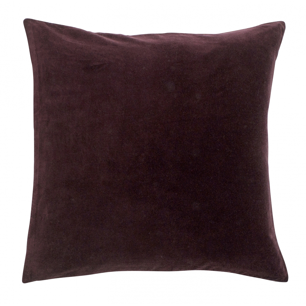DREAM cushion cover, burgundy, velvet