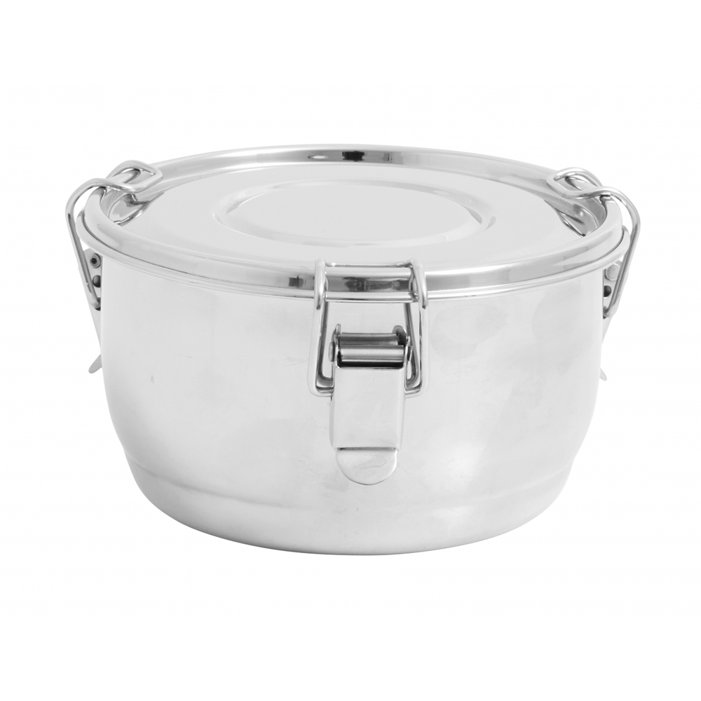 Nordal - Cani Lunch Box, Round, Stainless Steel