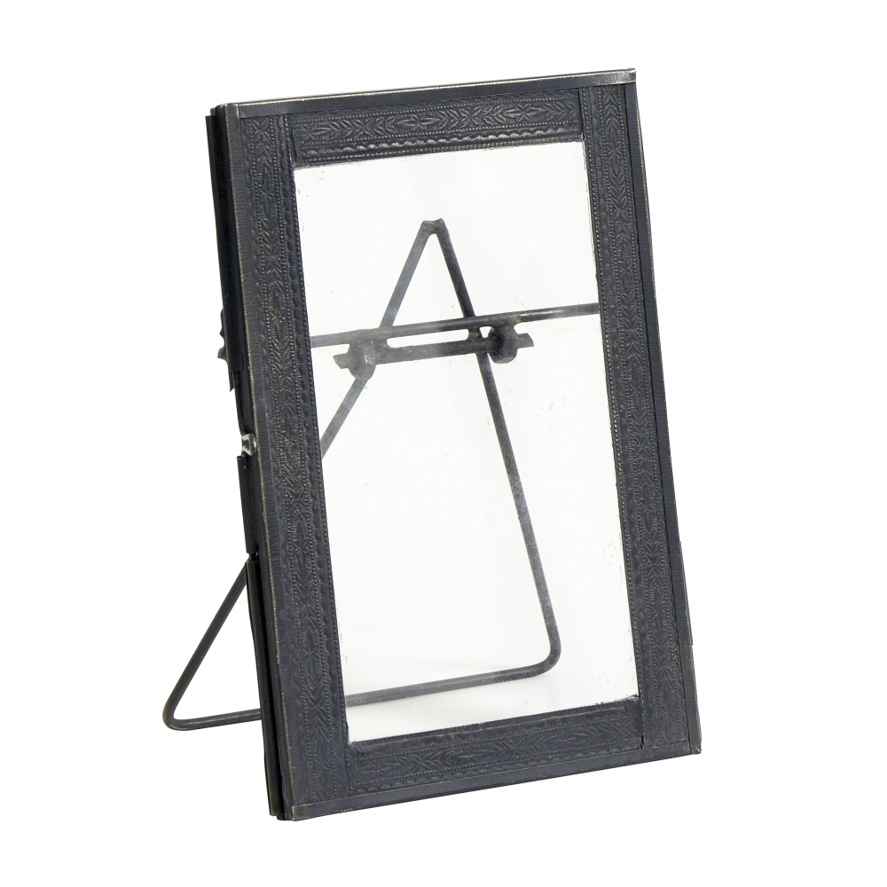 Nordal - Photo frame f/standing, small, black