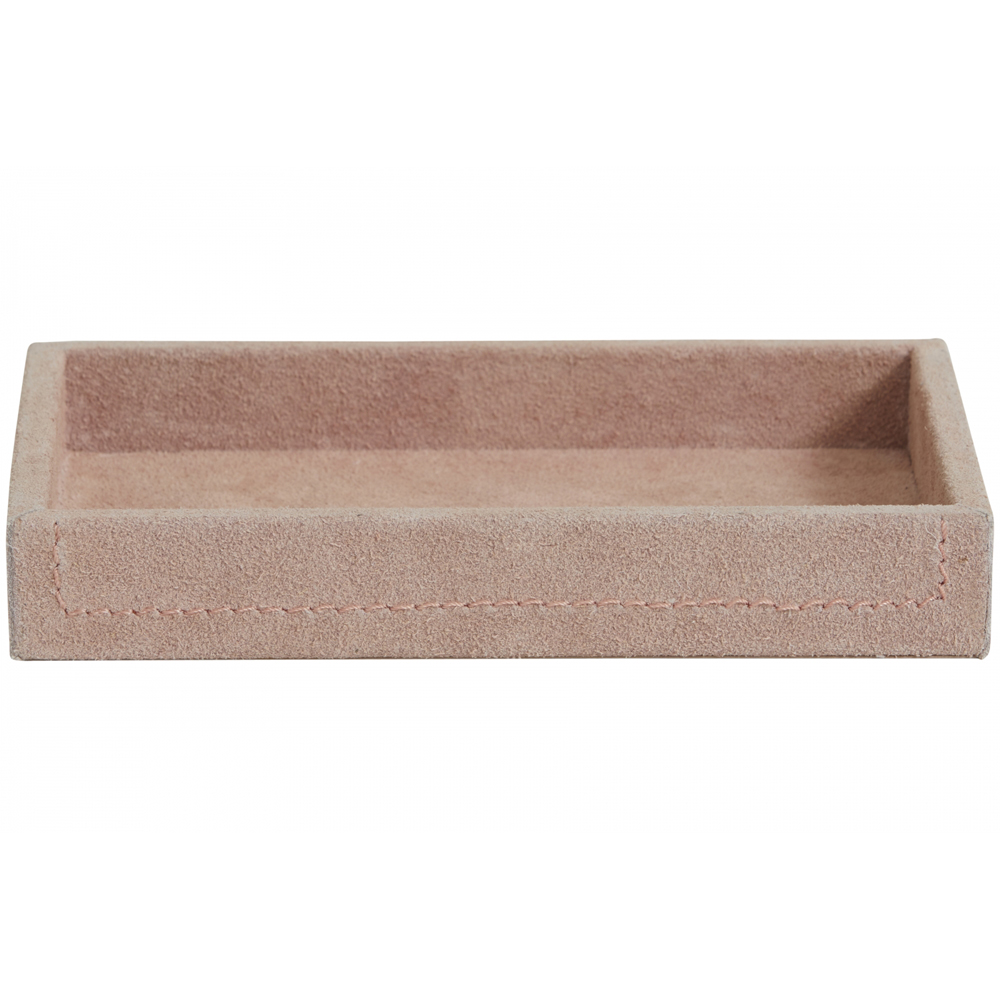 Nordal - Samoa Tray, Suede Leather, Rose, Small