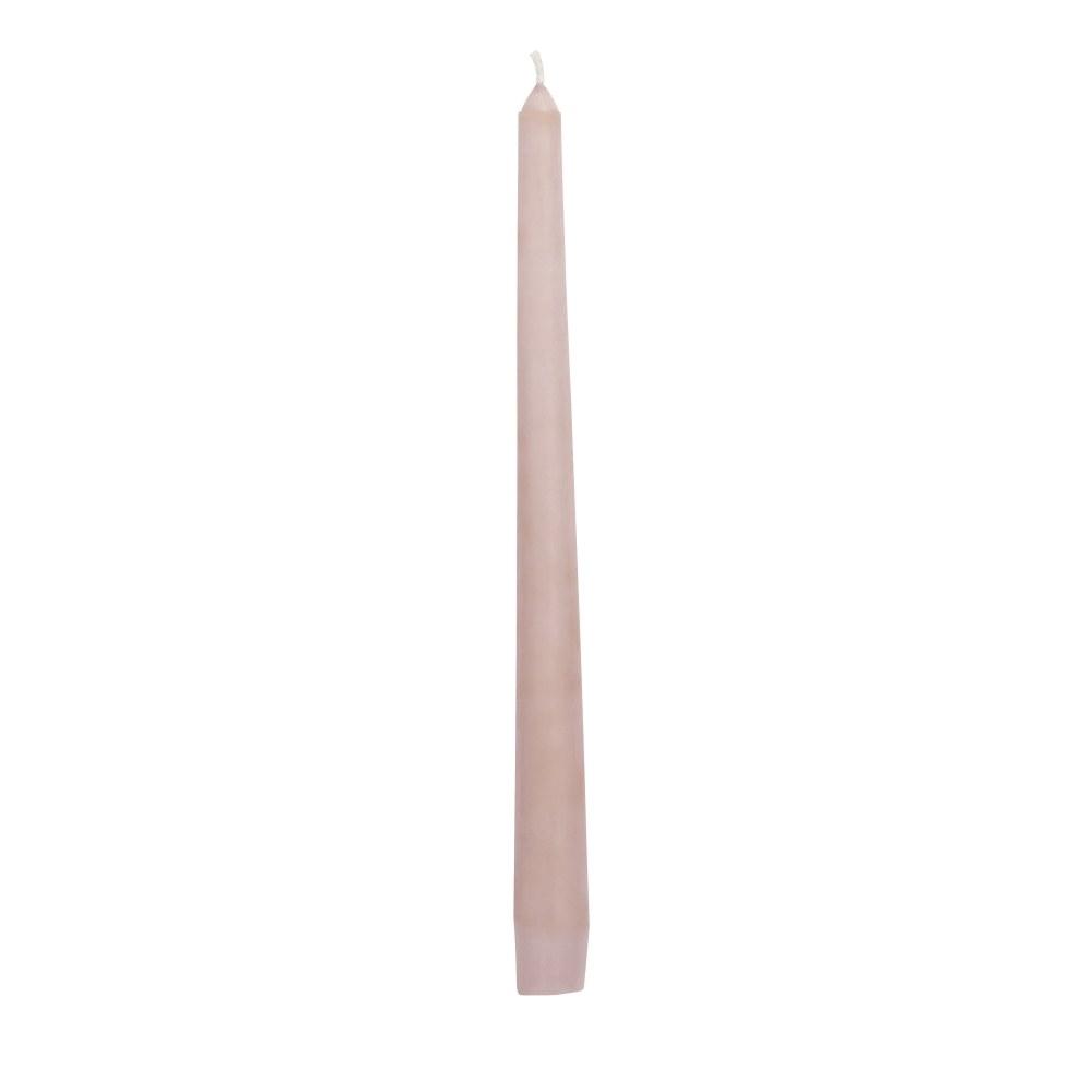 CANDLE, tall, rose