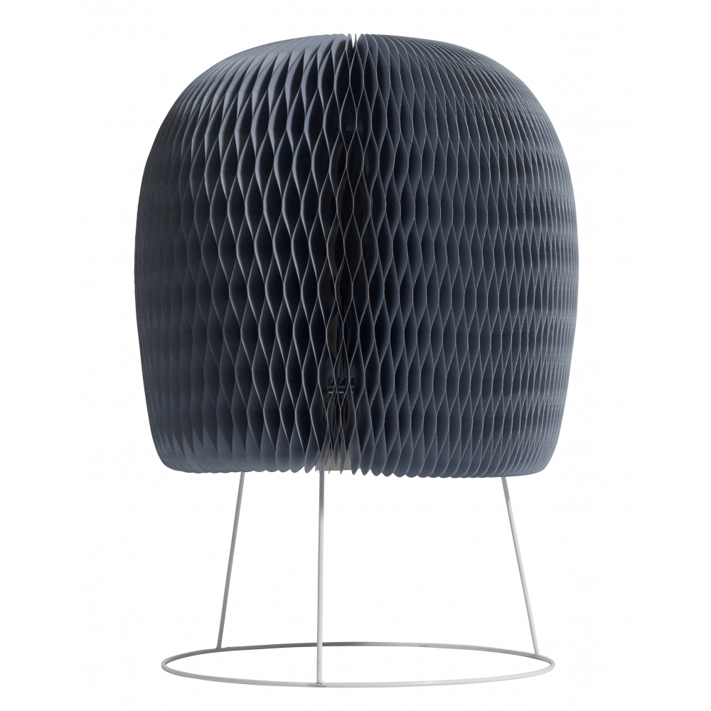 Nordal - Fluffy table lamp, dusty blue paper