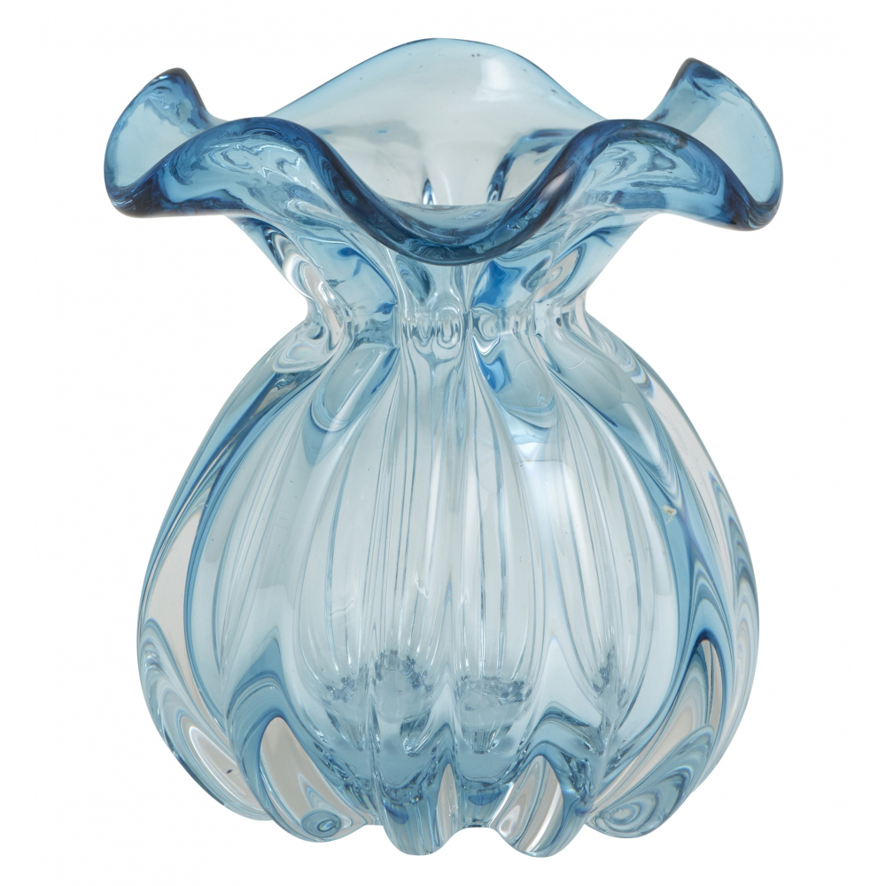 Nordal - KATAJA hyacinth vase, S, blue