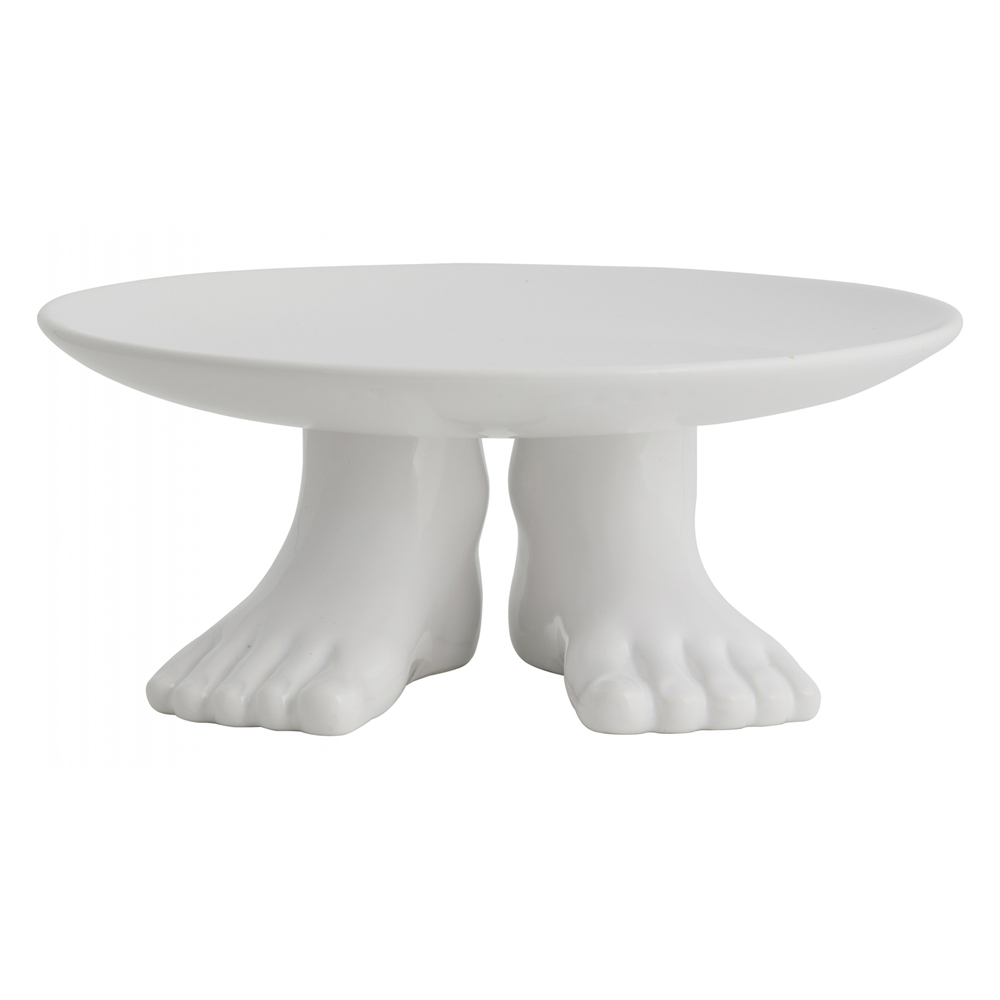 Nordal - Cicely Cake Stand, White